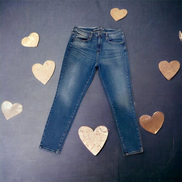 Universal Threads High Rise Skinny Jeans Denim Women Size 16 - Picture 2 of 8